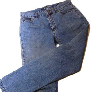 DKNY Jeans Sz 8 STRAIGHT LEG  30W 30L  MOM JEANS